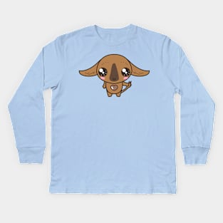 Space Horses Kids Long Sleeve T-Shirt